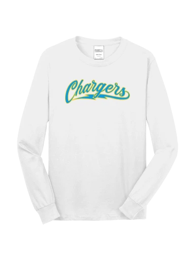 GVYF Chargers Long Sleeve Core Cotton Tee preview, front