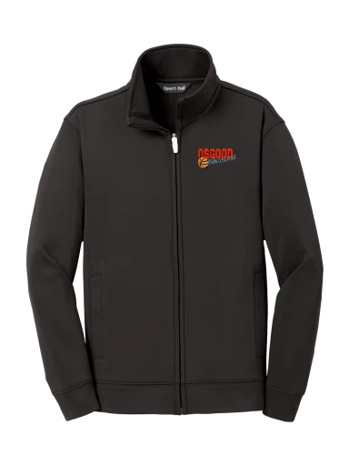 Youth Sport-Wick Fleece Full-Zip Jacket preview, front