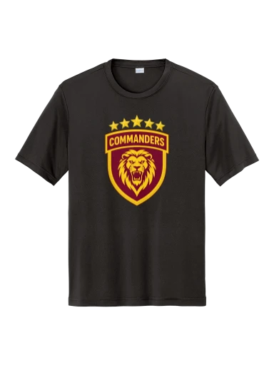 GVYF Commanders PosiCharge Competitor Tee preview, front