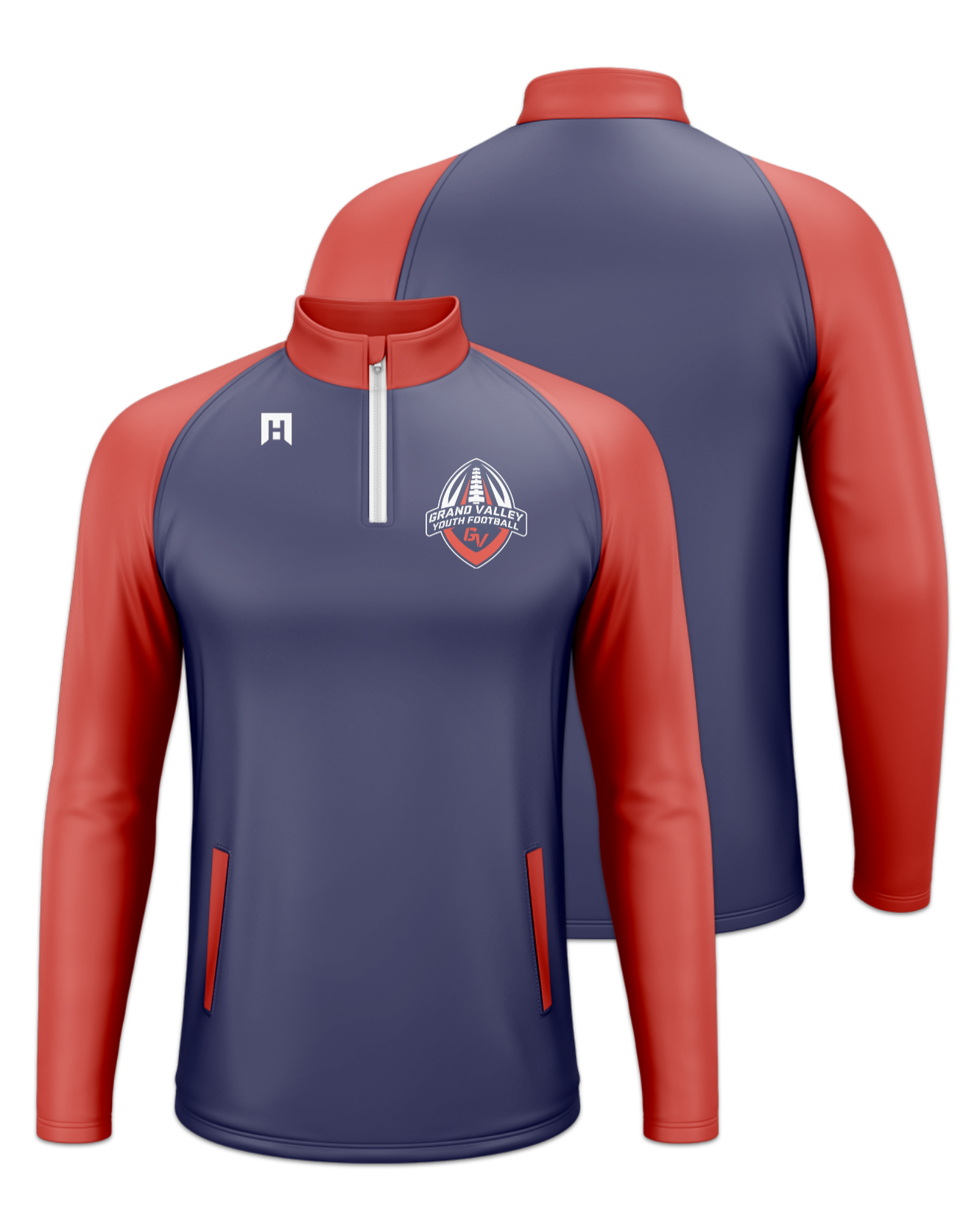 Rendered product preview, stack