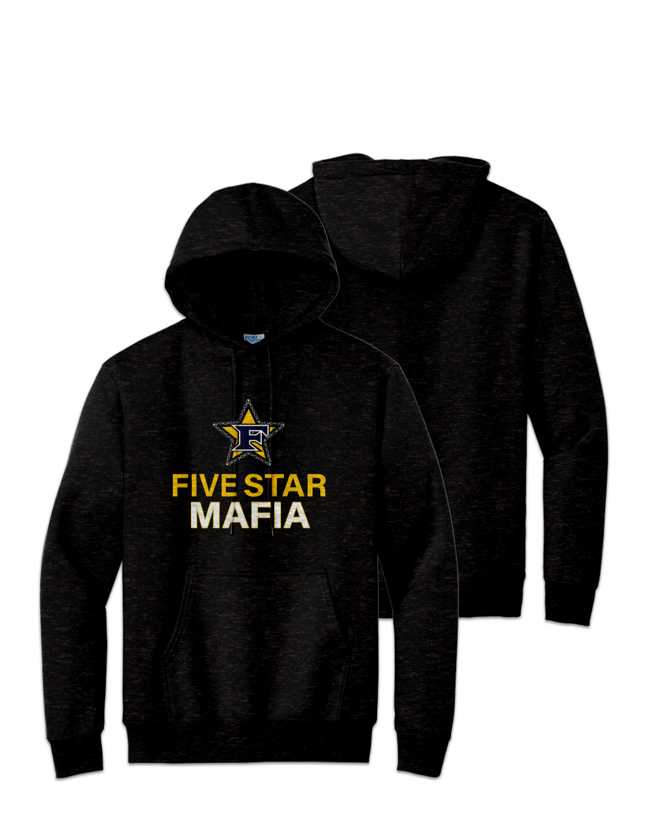 Rendered product preview, stack