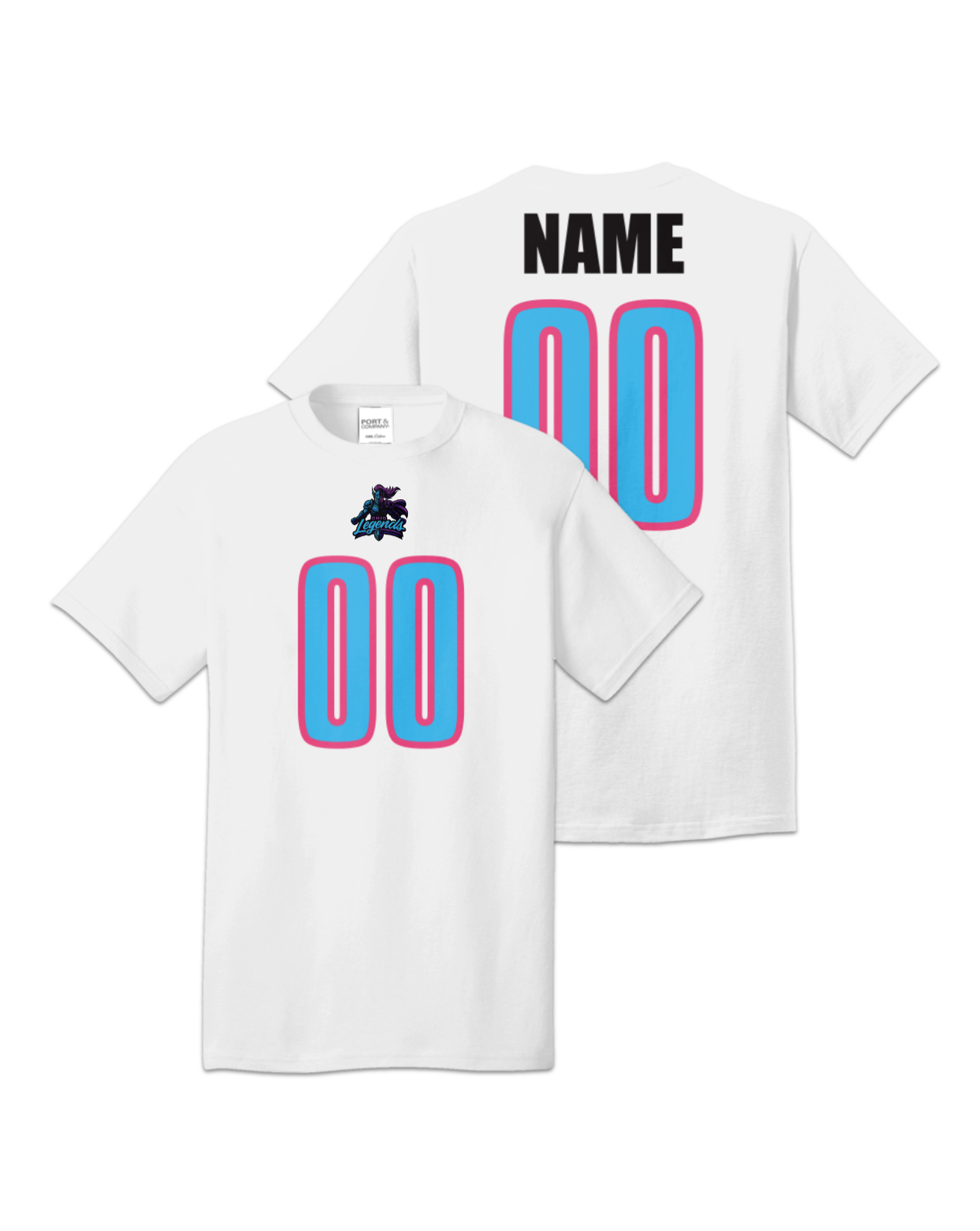 Rendered product preview, stack