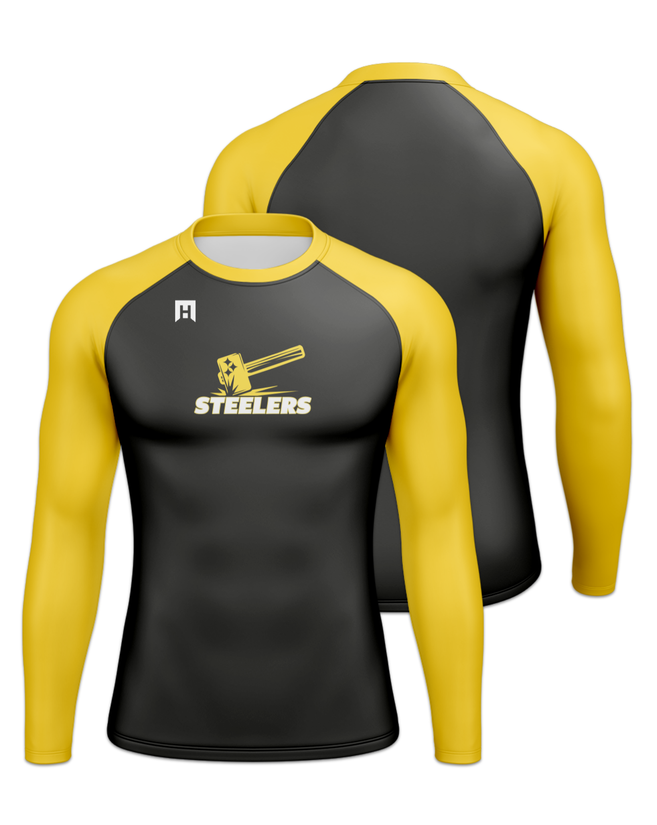 Rendered product preview, stack