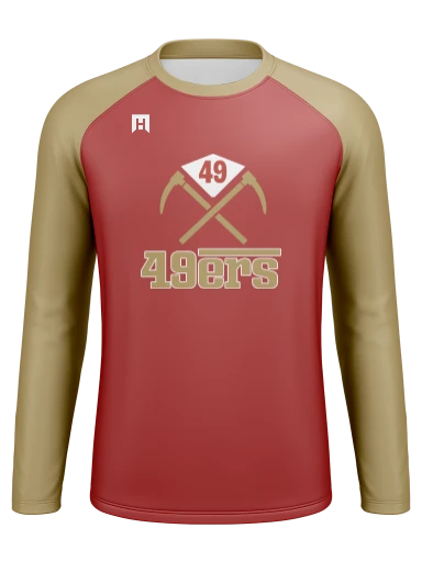 Personalized Men's Core LS Multisport Jersey preview, front