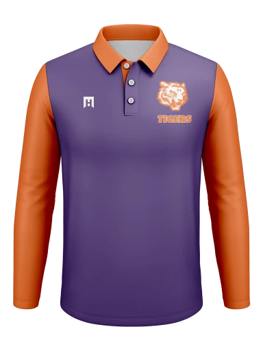 Men's Long Sleeve Polo preview, front