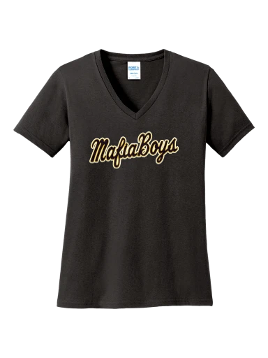Port & Co Core Cotton V-Neck Tee preview, front