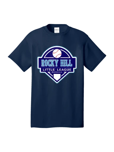 Port & Co Tee - Baseball preview, front