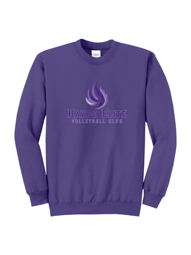 Port & Co Core Fleece Crewneck Sweatshirt preview, front