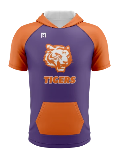 Personalized Men's Lightweight Core Short Sleeve Hoodie preview, front
