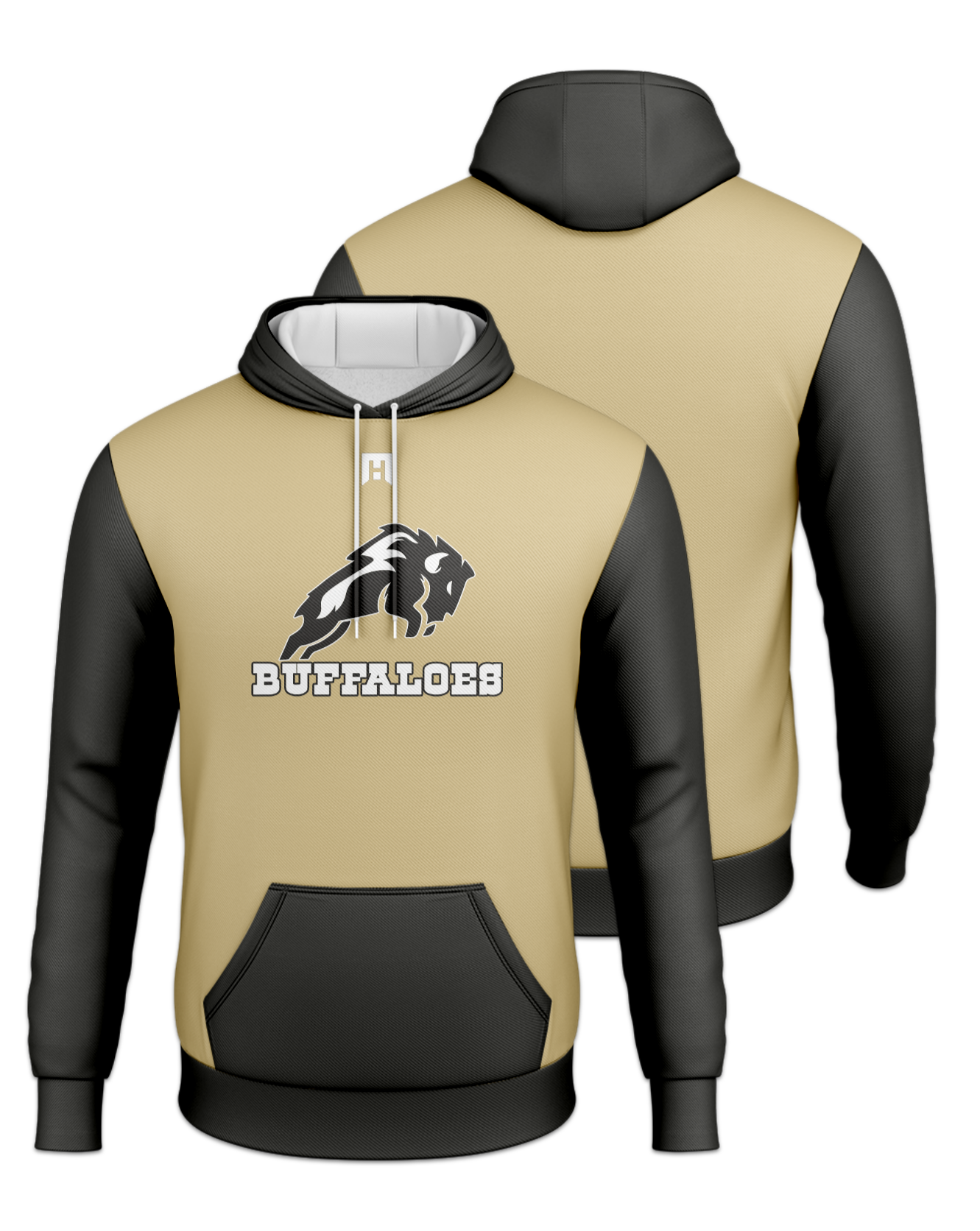 Rendered product preview, stack