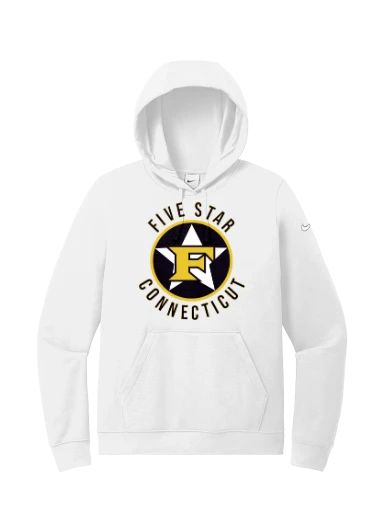Nike Women's Club Fleece Sleeve Swoosh Pullover Hoodie preview, front