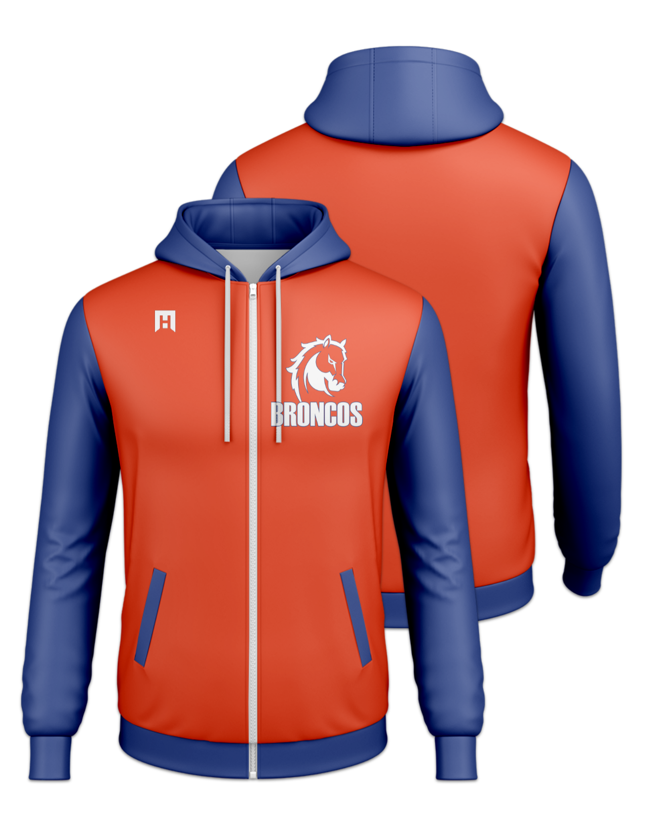 Rendered product preview, stack