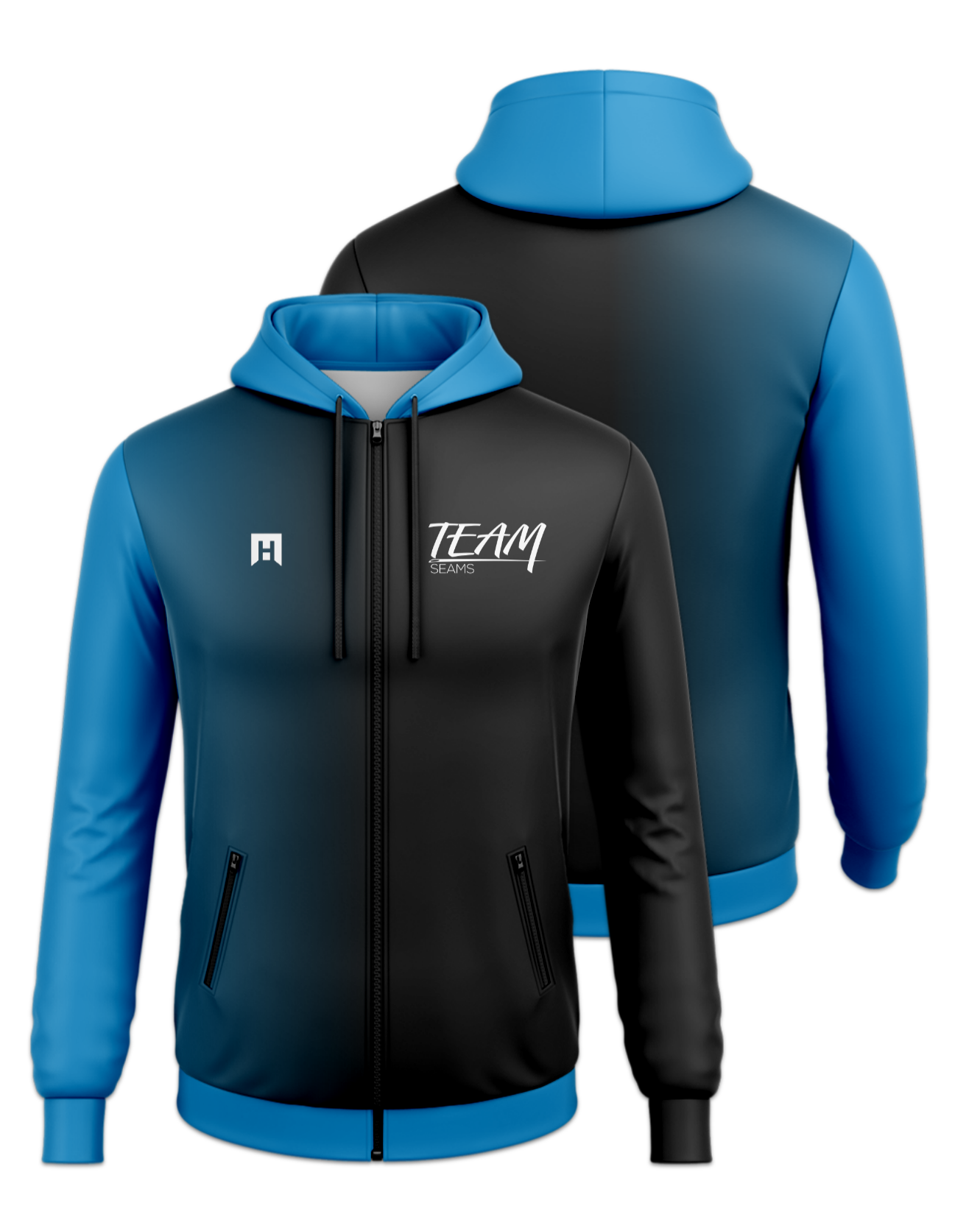 Rendered product preview, stack