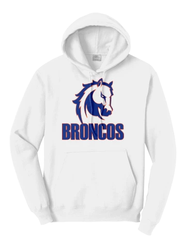 GVYF Broncos Core Fleece Pullover Hooded Sweatshirt preview, front
