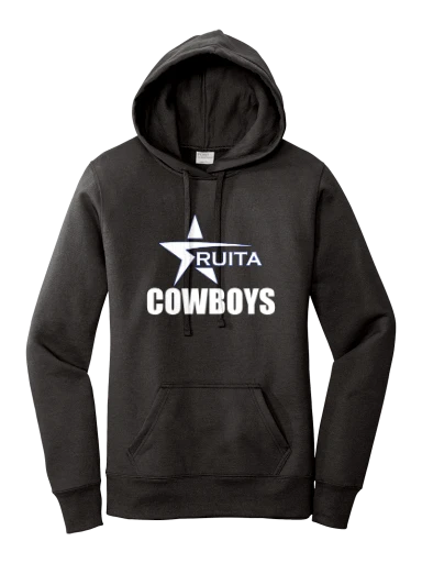 GVYF Cowboys Women's Core Fleece Pullover Hooded Sweatshirt preview, front