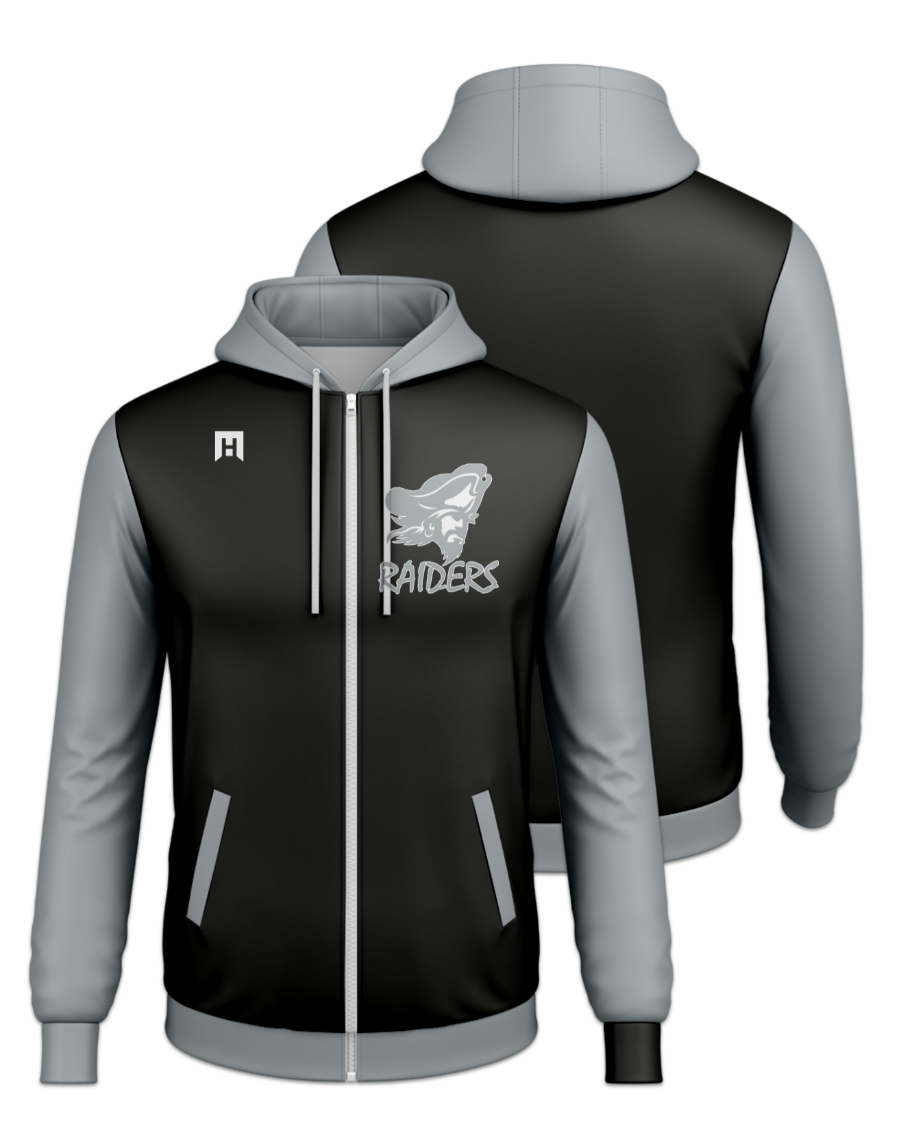 Rendered product preview, stack