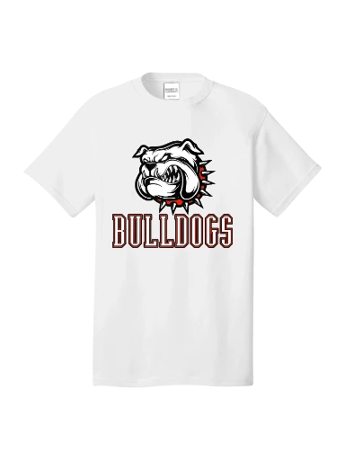 GVYF Bulldogs Core Cotton Tee preview, front