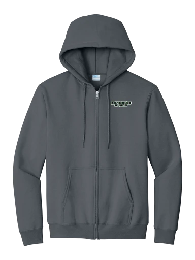 Port & Co Essential Fleece Full-Zip Hooded Sweatshirt preview, front
