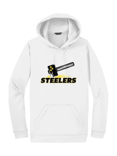 GVYF Steelers Sport-Wick Fleece Hooded Pullover preview, front