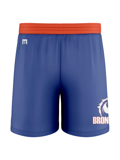GVYF Broncos Men's 9" Multisport Shorts preview, front
