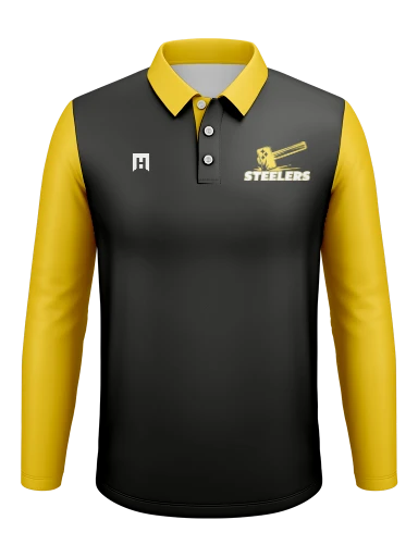 Men's Long Sleeve Polo preview, front
