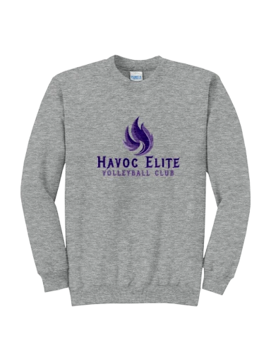 Port & Co Core Fleece Crewneck Sweatshirt preview, front