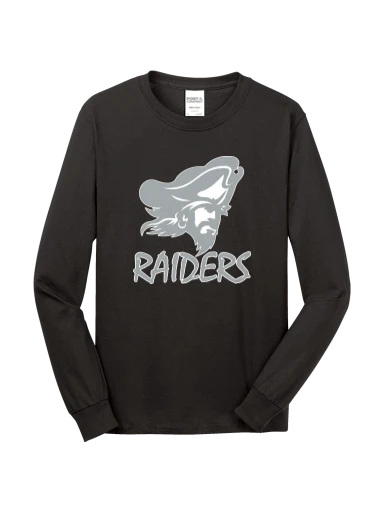 GVYF Raiders Long Sleeve Core Cotton Tee preview, front