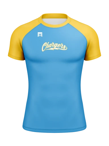 Men’s Compression Raglan Rash Guard preview, front