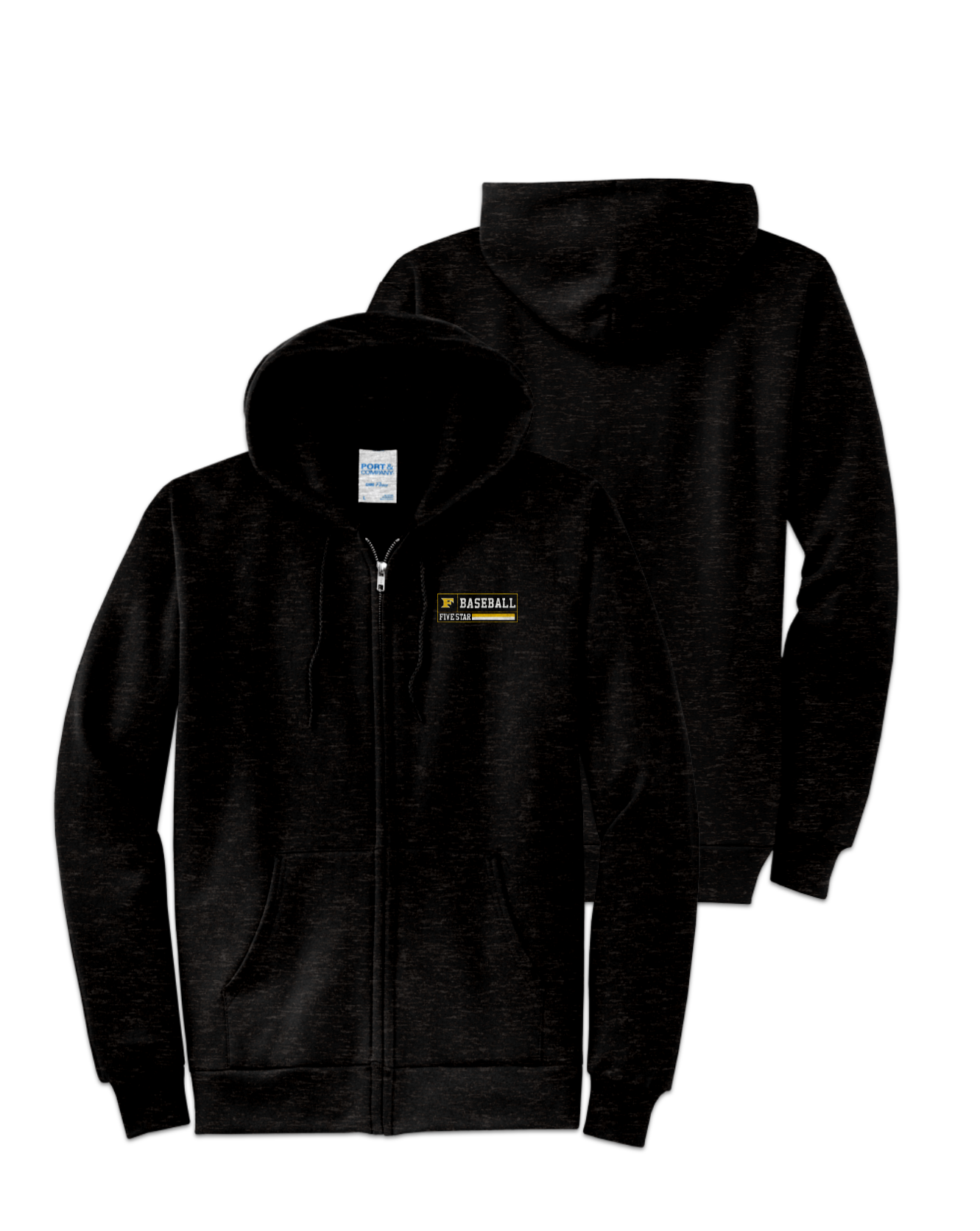 Rendered product preview, stack