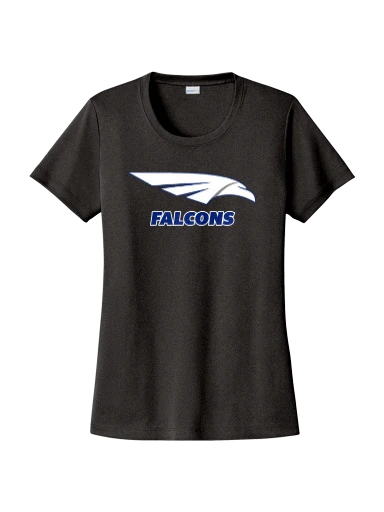 GVYF Falcons Women's PosiCharge Competitor Tee preview, front