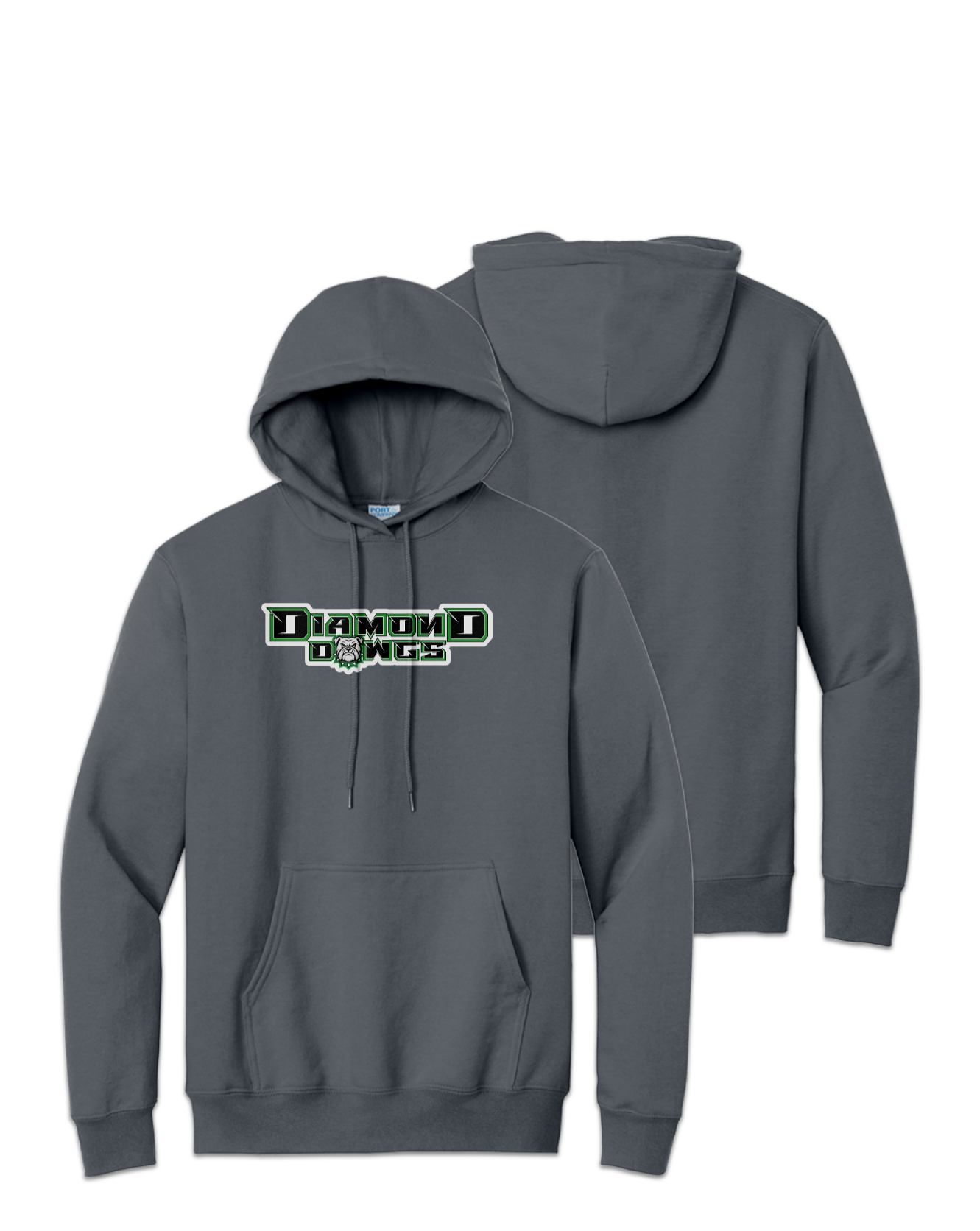 Rendered product preview, stack