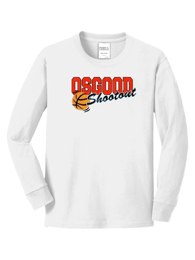 Youth Long Sleeve Core Cotton Tee preview, front