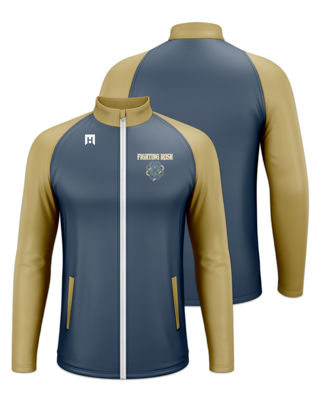 Rendered product preview, stack
