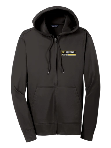 Sport-Tek Sport-Wick Fleece Full-Zip Hooded Jacket preview, front