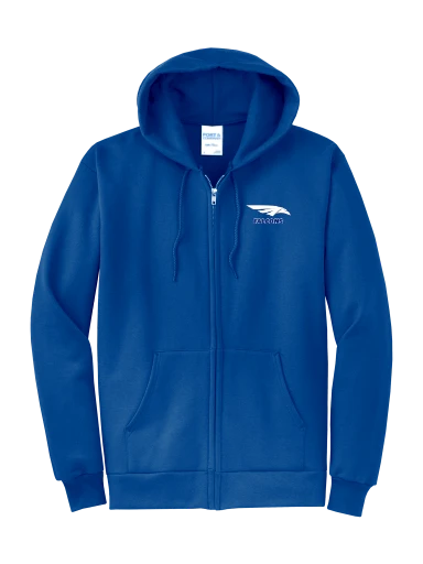 GVYF Falcons Core Fleece Full-Zip Hooded Sweatshirt preview, front
