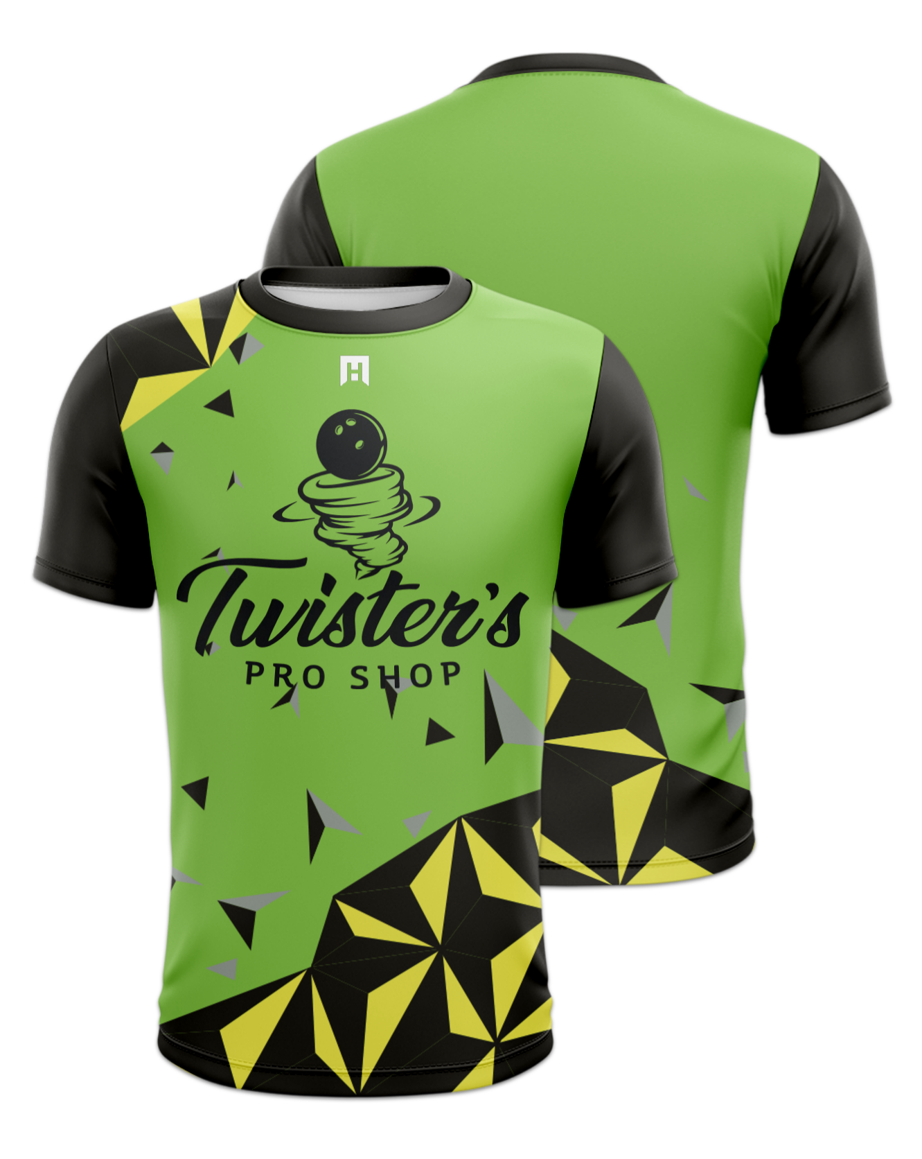 Rendered product preview, stack