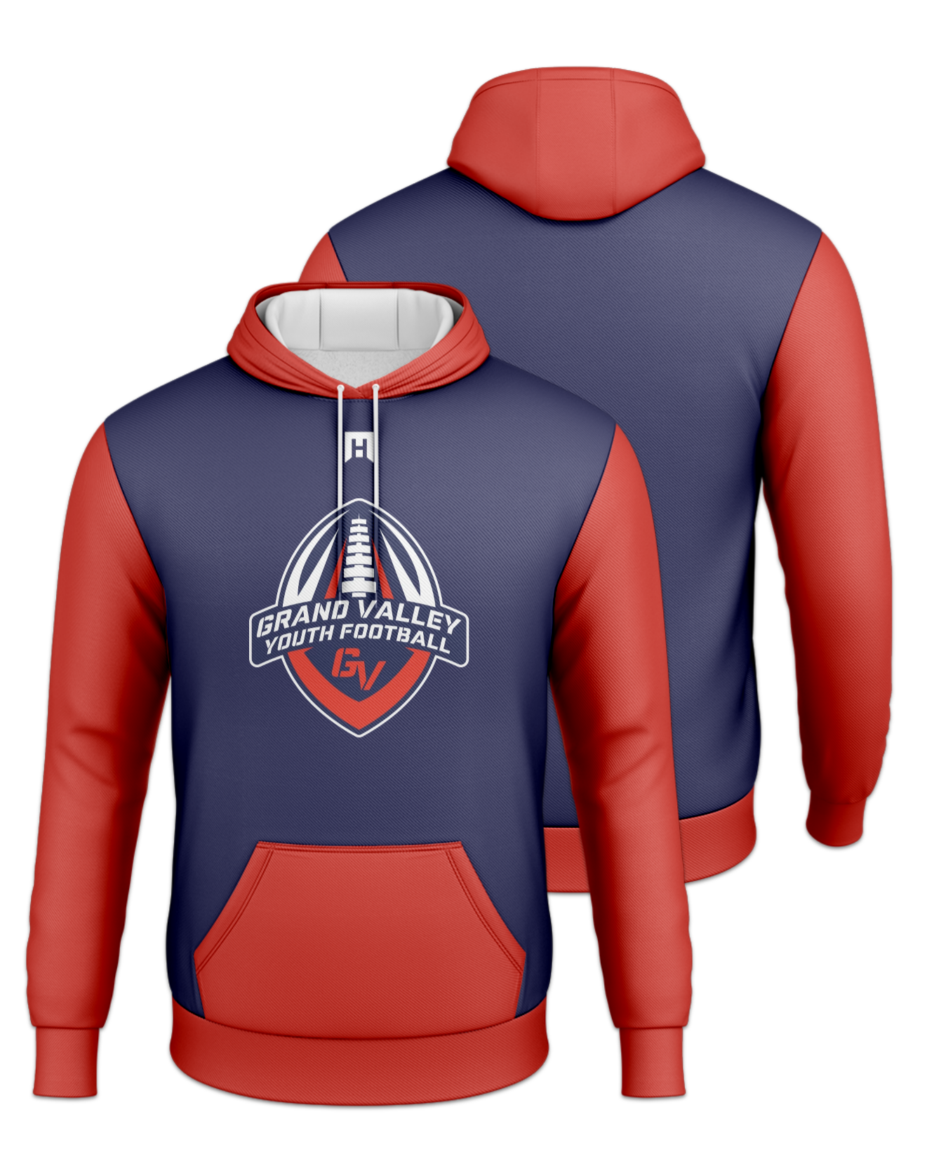Rendered product preview, stack