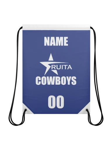 Personalized Drawstring Bag - 17.5"x23" preview, front