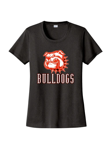 GVYF Bulldogs Women's PosiCharge Competitor Tee preview, front