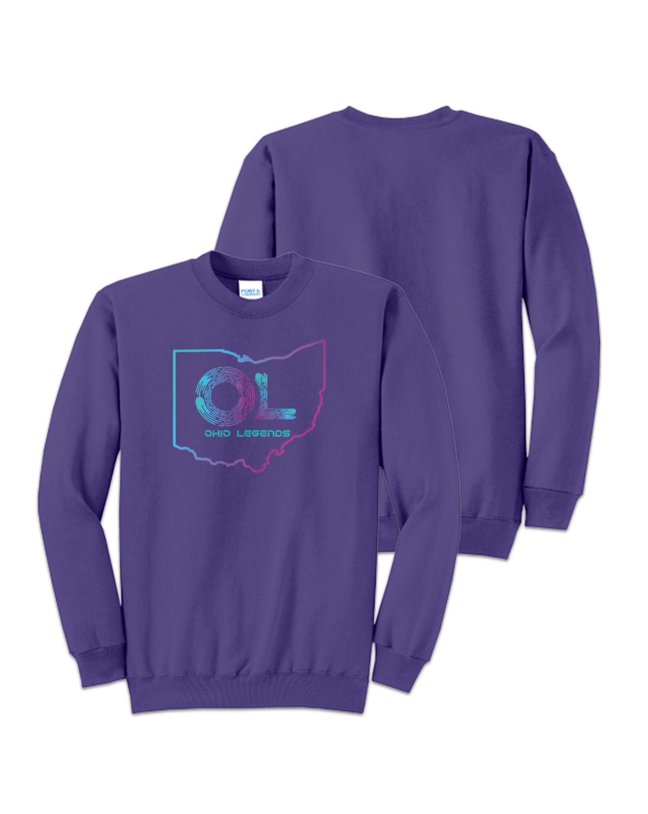 Rendered product preview, stack