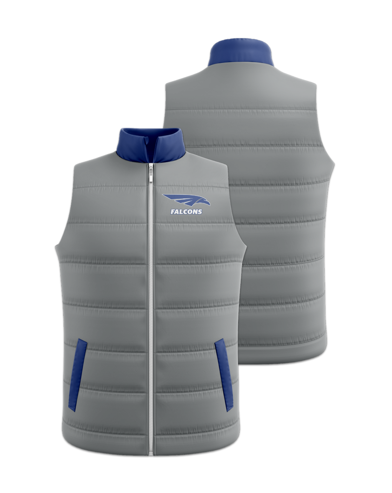 Rendered product preview, stack