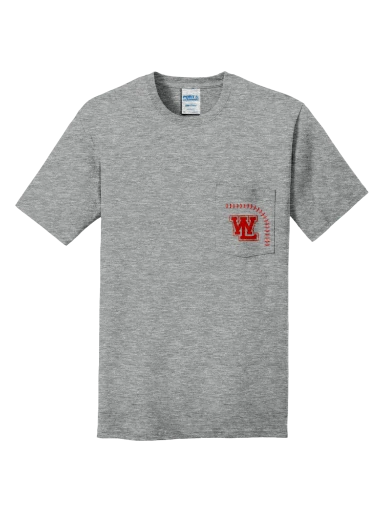 Cotton Pocket Tee AdultWL Seam preview, front
