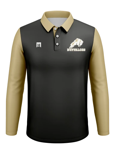 Men's Long Sleeve Polo preview, front