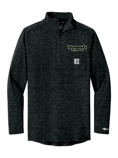 Carhartt Force 1/4-Zip Long Sleeve T-Shirt preview, front