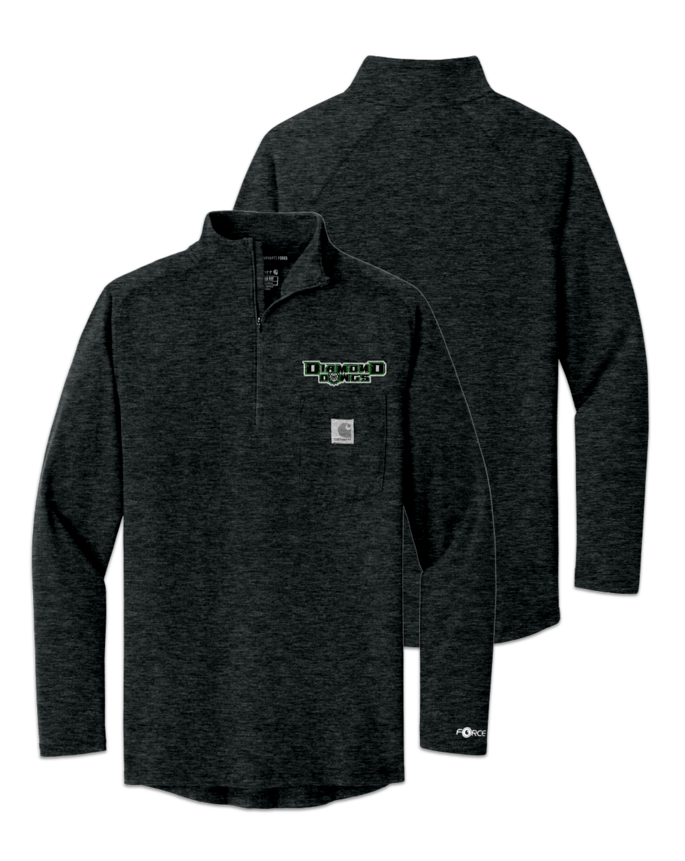 Rendered product preview, stack