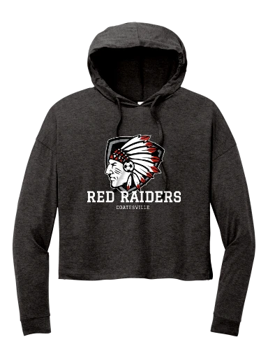 District Women's Perfect Tri Midi Long Sleeve Hoodie preview, front