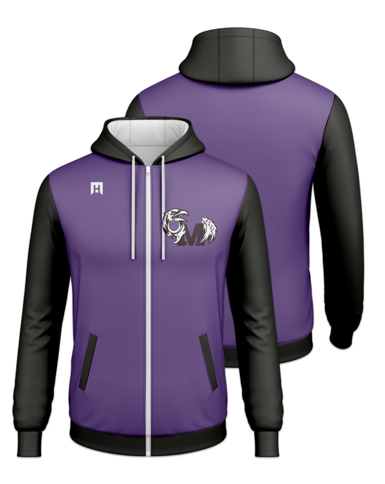 Rendered product preview, stack