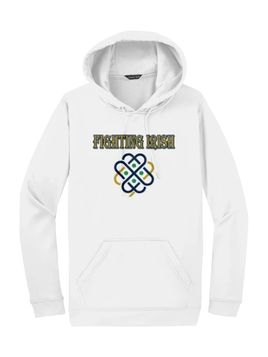 GVYF Fighting Irish Sport-Wick Fleece Hooded Pullover preview, front
