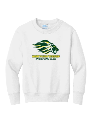 Port & Co Youth Core Fleece Crewneck Sweatshirt preview, front