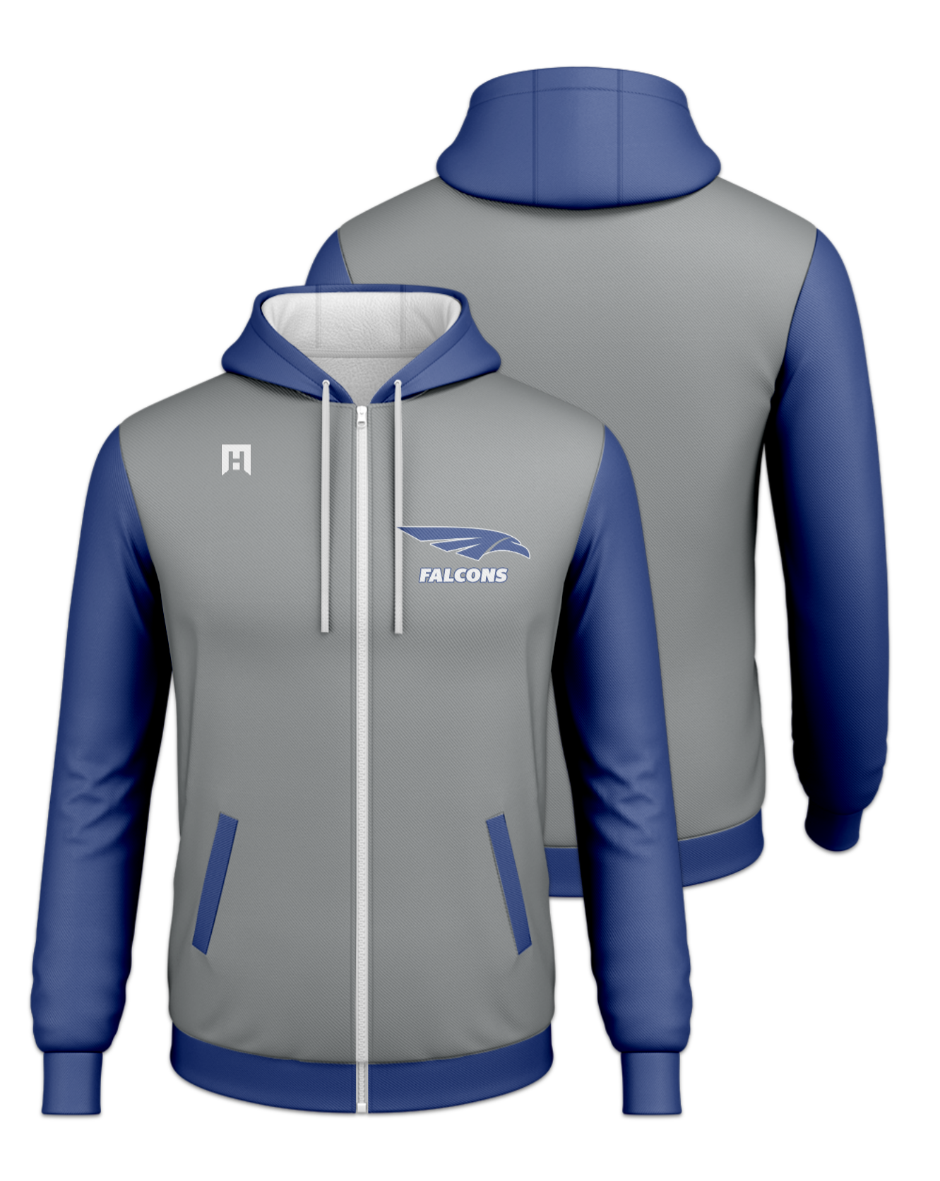 Rendered product preview, stack